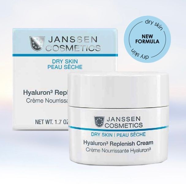 Крем с гиалуроновой кислотой Janssen Cosmetics Dry Skin Hyaluron³ Replenish Cream 5020 фото